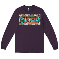 Plum Blessed With Daisy And Leopard Long Sleeve Tee - RanaPortraitStore
