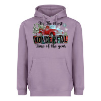 Lavender It's The Most Wonderful Time Of The Year Heavyweight Hoodie - FaDigitalArtStudio