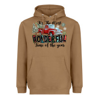 Toasted Coconut It's The Most Wonderful Time Of The Year Heavyweight Hoodie - FaDigitalArtStudio