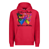 Cardinal we believe in miracles fight cancer in all colors Premium Hoodie - MaliasSmallBusiness