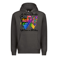 Smoke we believe in miracles fight cancer in all colors Premium Hoodie - MaliasSmallBusiness