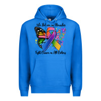 True Royal we believe in miracles fight cancer in all colors Premium Hoodie - MaliasSmallBusiness