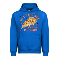 Cobalt you'll always have a pizza my heart Urban Hoodie - MaliasSmallBusiness