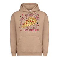 Pigment Burro you'll always have a pizza my heart Urban Hoodie - MaliasSmallBusiness