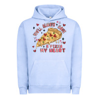 Pigment Grape Ice you'll always have a pizza my heart Urban Hoodie - MaliasSmallBusiness