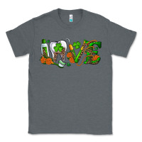 Charcoal Heather dental love st patricks day Classic Tee - RanaPortraitStore