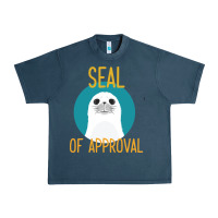 Midnight Navy Seal of Approval Urban Heavy Tee - Bettercallsaul