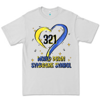 Dove Grey world down syndrome symbol Premium Tee - Artiststas