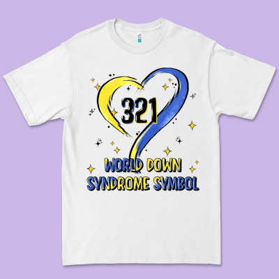World Down Syndrome Symbol Premium Tee Designed By Artiststas
