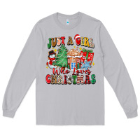 Moon Dust just a girl who loves christmas Long Sleeve Tee - Zillion Design Studio