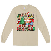 Mushroom just a girl who loves christmas Long Sleeve Tee - Zillion Design Studio