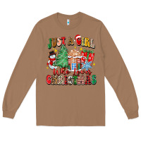 Toasted Coconut just a girl who loves christmas Long Sleeve Tee - Zillion Design Studio