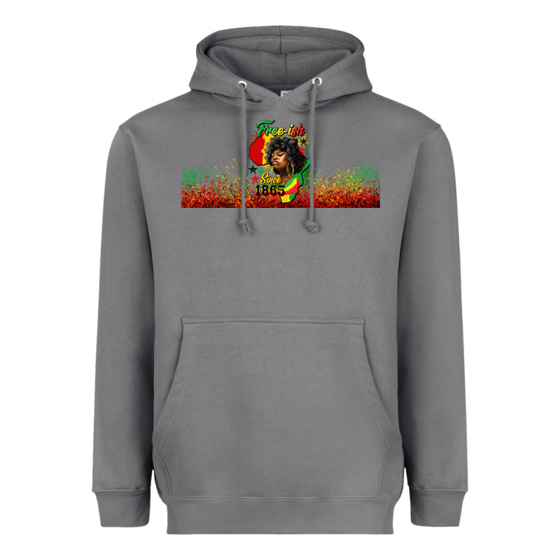 Free Ish Since 1865 Libbey Glass Heavyweight Hoodie by HRA Design Shop | Teevron