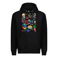 Black somebody's loud & proud autism mama Premium Hoodie - MaliasSmallBusiness