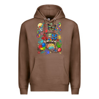 Chestnut somebody's loud & proud autism mama Premium Hoodie - MaliasSmallBusiness