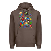 Coffee somebody's loud & proud autism mama Premium Hoodie - MaliasSmallBusiness