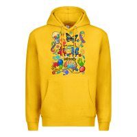 Lemon somebody's loud & proud autism mama Premium Hoodie - MaliasSmallBusiness