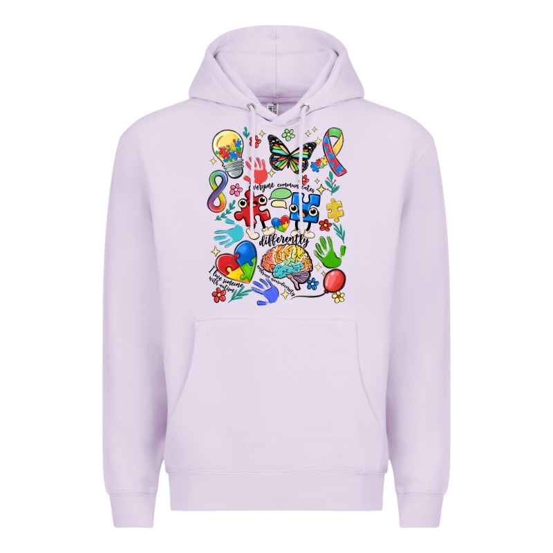 Somebody's Loud & Proud Autism Mama Premium Hoodie by MaliasSmallBusiness | Teevron