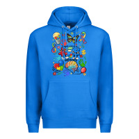 True Royal somebody's loud & proud autism mama Premium Hoodie - MaliasSmallBusiness