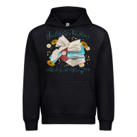 Black reading is dreaming with your eyes open Urban Hoodie - MaliasSmallBusiness