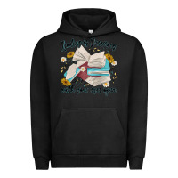 Pigment Black reading is dreaming with your eyes open Urban Hoodie - MaliasSmallBusiness
