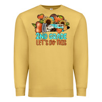 Antique Gold 2nd grade let s do this Premium Sweatshirt - JahusDesignShop
