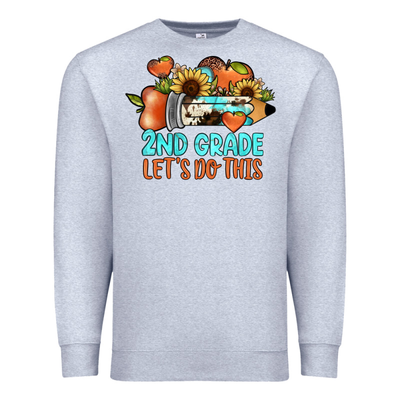 2nd Grade Let S Do This Premium Sweatshirt by JahusDesignShop | Teevron