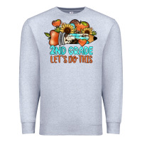 Heather Grey 2nd grade let s do this Premium Sweatshirt - JahusDesignShop