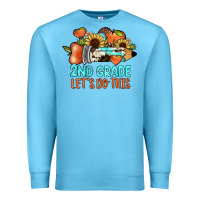 Ocean Blue 2nd grade let s do this Premium Sweatshirt - JahusDesignShop
