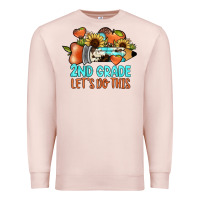 Pale Pink 2nd grade let s do this Premium Sweatshirt - JahusDesignShop