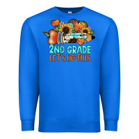 True Royal 2nd grade let s do this Premium Sweatshirt - JahusDesignShop