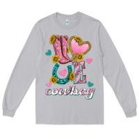 Moon Dust love western cowboy Long Sleeve Tee - texasbilliewilder