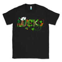 Black st patricks day lucky nurse Classic Tee - RanaPortraitStore