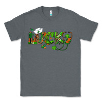 Charcoal Heather st patricks day lucky nurse Classic Tee - RanaPortraitStore