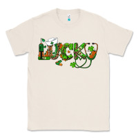 Natural st patricks day lucky nurse Classic Tee - RanaPortraitStore