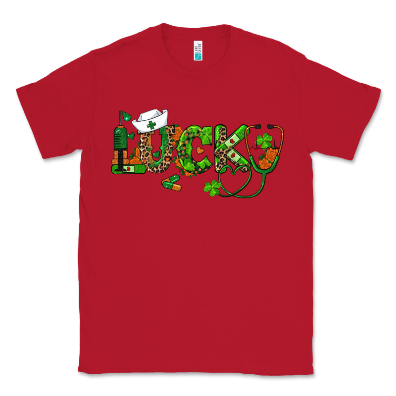 St Patricks Day Lucky Nurse Classic Tee by RanaPortraitStore | Teevron