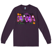 Plum halloween mama Long Sleeve Tee - AdoDesignShop