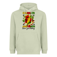 Matcha celebrate juneteenth know your history Heavyweight Hoodie - HRA Design Shop