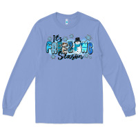 Colony Blue it's freezing season Long Sleeve Tee - Zillion Design Studio