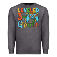 Charcoal Heather leveled 3rd grade Premium Sweatshirt - JahusDesignShop