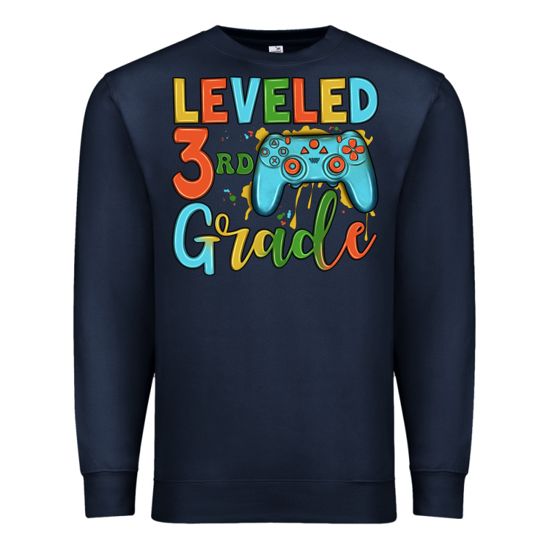 Leveled 3rd Grade Premium Sweatshirt by JahusDesignShop | Teevron
