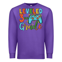 Purple leveled 3rd grade Premium Sweatshirt - JahusDesignShop