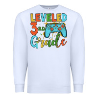 White leveled 3rd grade Premium Sweatshirt - JahusDesignShop