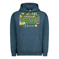 Pigment Midnight Navy my class is full of lucky charms Urban Hoodie - MaliasSmallBusiness