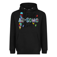 Black i teach au some kids Heavyweight Hoodie - CowhideDigitalArt