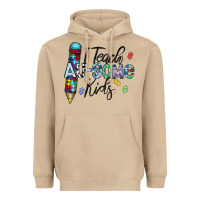 Mushroom i teach au some kids Heavyweight Hoodie - CowhideDigitalArt