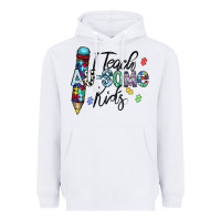 White i teach au some kids Heavyweight Hoodie - CowhideDigitalArt