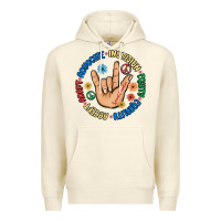Sandshell advocate inclusion equity equality accept adapt Premium Hoodie - MaliasSmallBusiness