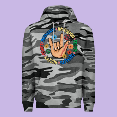 Advocate Inclusion Equity Equality Accept Adapt Premium Hoodie Designed By Maliassmallbusiness