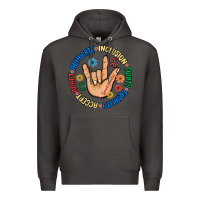Smoke advocate inclusion equity equality accept adapt Premium Hoodie - MaliasSmallBusiness